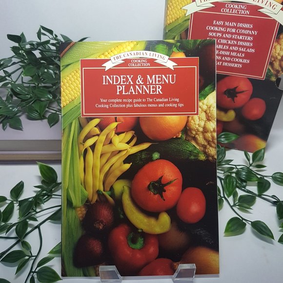 CANADIAN LIVING Cooking Collection 8 Volume Box Set with Index and Menu Planner - Picture 2 of 16